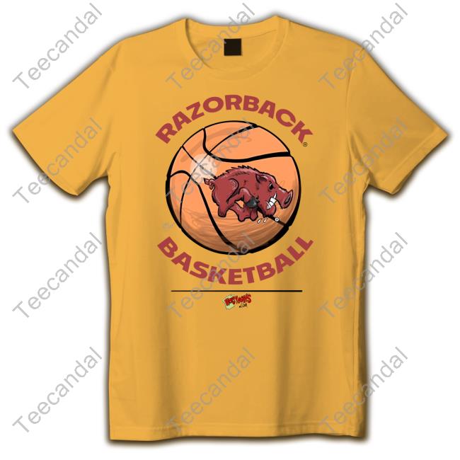Razorback Basketball Tee Shirt