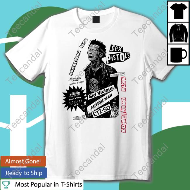 Sex Pistols Something Else Sid Vicious Action Man Hooded Sweatshirt