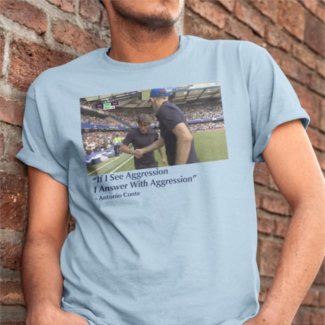 If I See Aggression I Answer With Aggression Shirt Dave Portnoy Barstoolsports Store