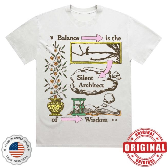 Awakehappy Merch Store Balance Is The Silent Architect Of Wisdom Tank Top