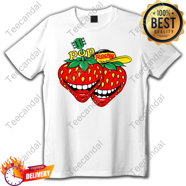 Kate Bush Wearing Strawberry Pop Rocky Official Shirt