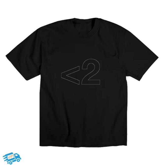 Official 2Hollis Shop Store Leg One Logo Black T-Shirt