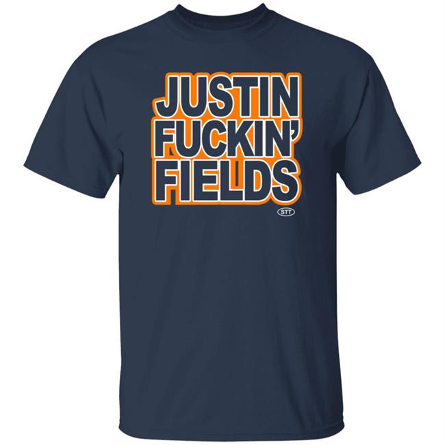 Justin Fuckin Fields Shirt Chicago Bear Down