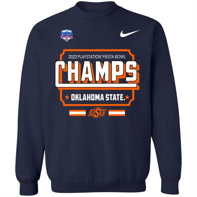 2022 Playstation Fiesta Bowl Champs Oklahoma State Shirt 2022 Playstation Fiesta Bowl Champs Oklahoma State Shirt