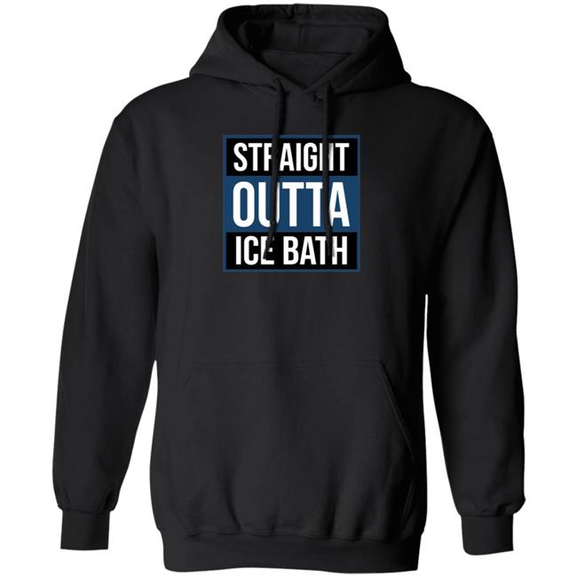 Straight Outta Ice Bath Hoodie Tiger Woods