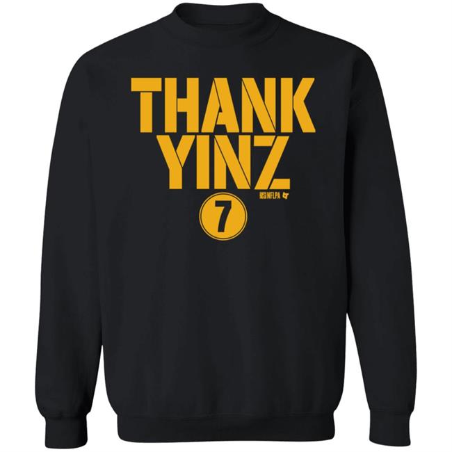 Ben Roethlisberger Thank Yinz Shirt Ben Roethlisberger Thank Yinz Shirt