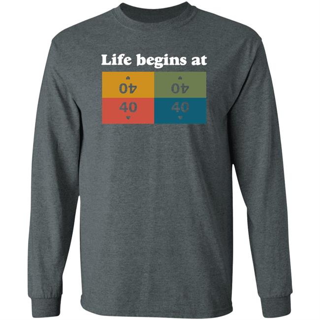 Commander Sphere Merch Life Begins At 40 Shirt Rachel Weeks Commander Sphere Merch Life Begins At 40 Shirt Rachel Weeks