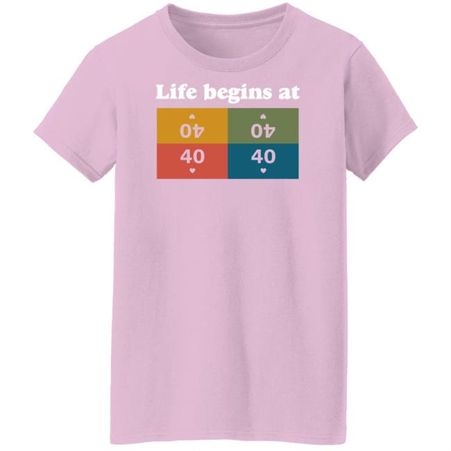 Commander Sphere Merch Life Begins At 40 Shirt Rachel Weeks Commander Sphere Merch Life Begins At 40 Shirt Rachel Weeks