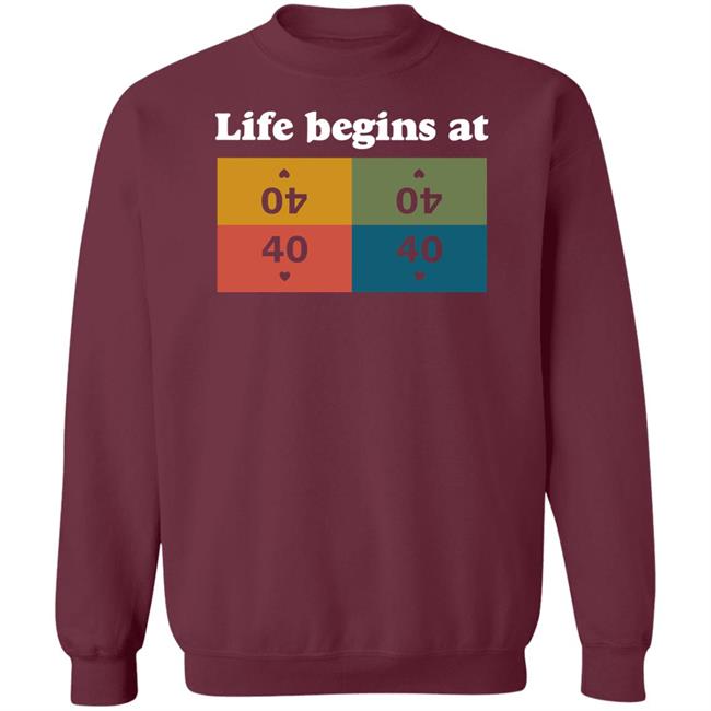 Commander Sphere Merch Life Begins At 40 Shirt Rachel Weeks Commander Sphere Merch Life Begins At 40 Shirt Rachel Weeks
