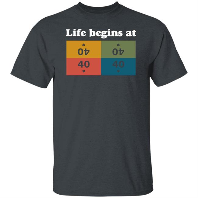 Commander Sphere Merch Life Begins At 40 Shirt Rachel Weeks Commander Sphere Merch Life Begins At 40 Shirt Rachel Weeks