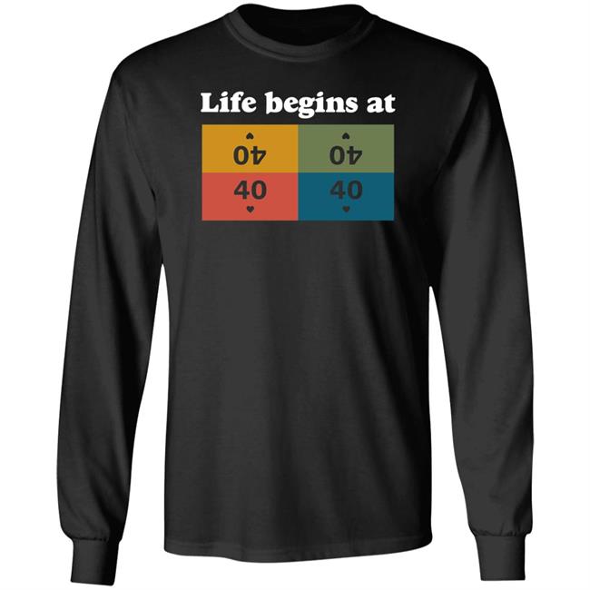 Commander Sphere Merch Life Begins At 40 Shirt Rachel Weeks Commander Sphere Merch Life Begins At 40 Shirt Rachel Weeks