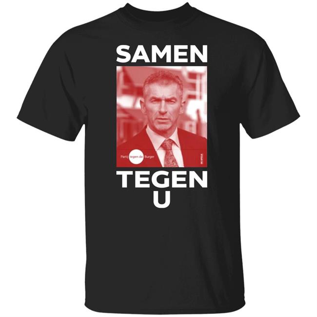 Samen Tegen U Shirt De Speld Merch