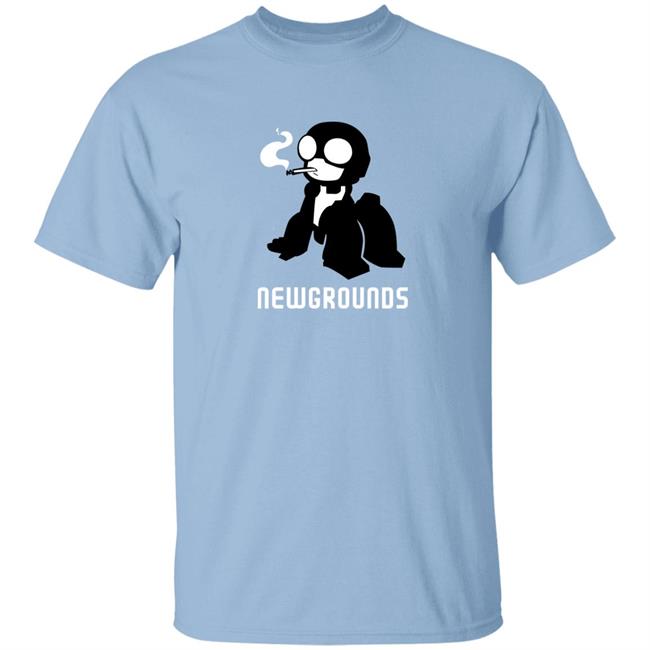 Newgrounds Shirt Squid Face