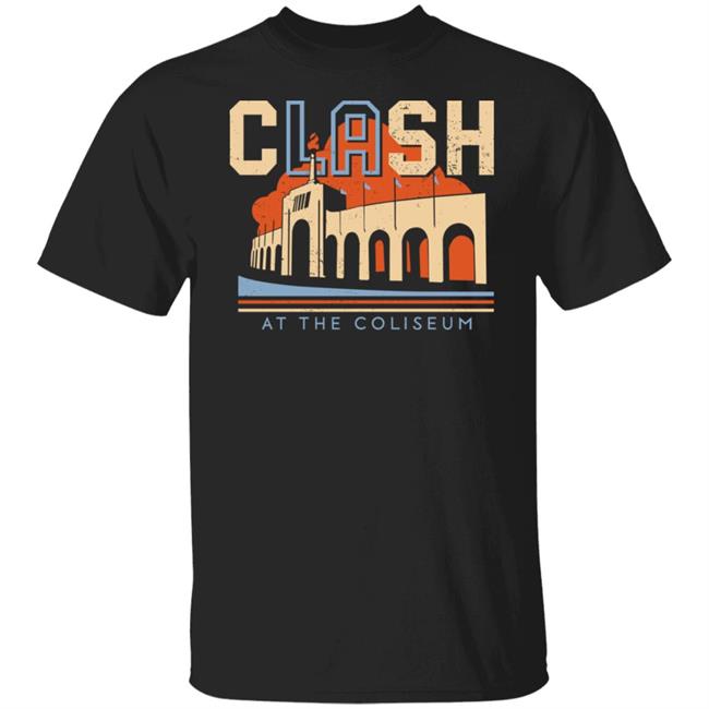 Clash At The Coliseum Shirt Nascar 2022 Clash La Coliseum T-Shirt Racingusa Store