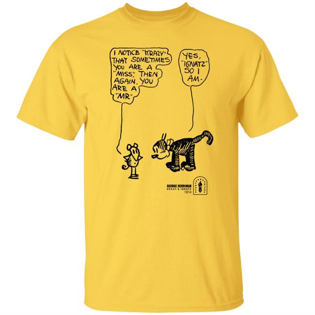 George Herriman Krazy Kat And Ignatz Shirt Fantagraphics Store