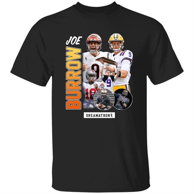 Ja'marr Chase Wearing Joe Burrow Dreamathon Shirt