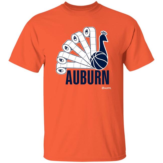 Peacock Auburn Shirt Plainsman Parking Lot