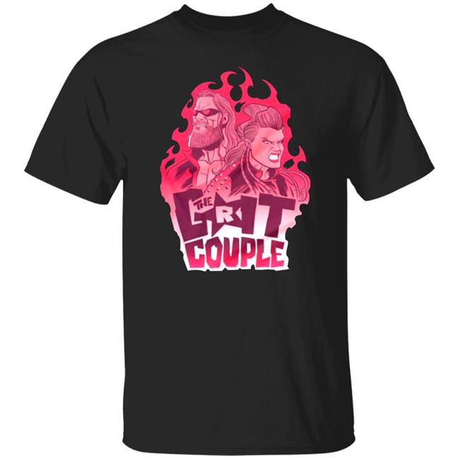 Wwe Shop Edge And Beth Phoenix The Grit Couple T-Shirt Beth Phoenix