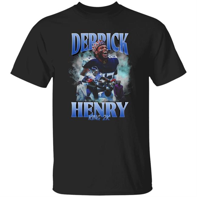 Kyle Brandt Wearing Derrick Henry Shirt Hangtn Store The Derrick Henry King 2K Rap Shirt