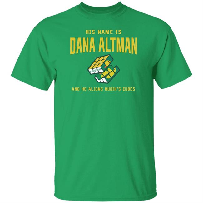 Jon Rothstein His Name Is Dana Altman And He Aligns Rubik's Cubes Shirt Collegehoopstoday
