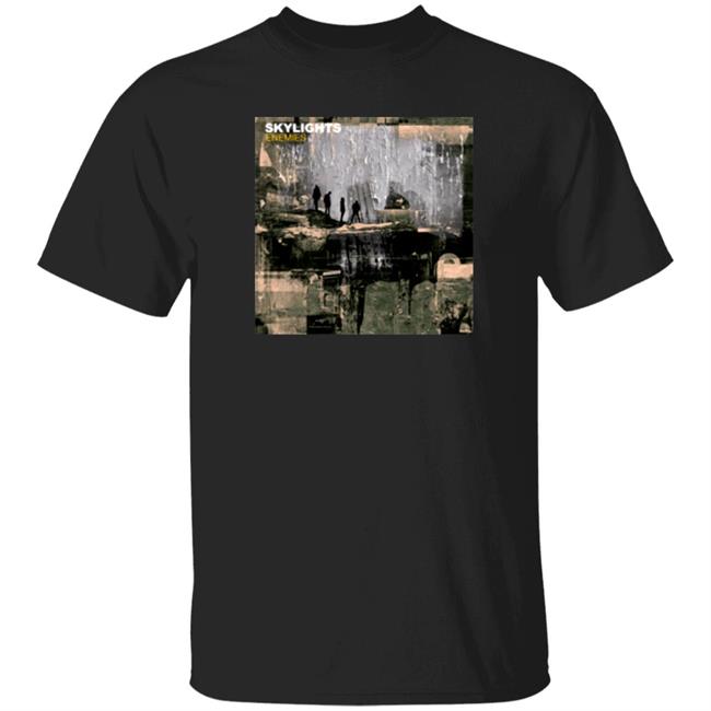 Skylights Enemies Shirt 42Srecords Merch Enemies Cd Tee Shirt