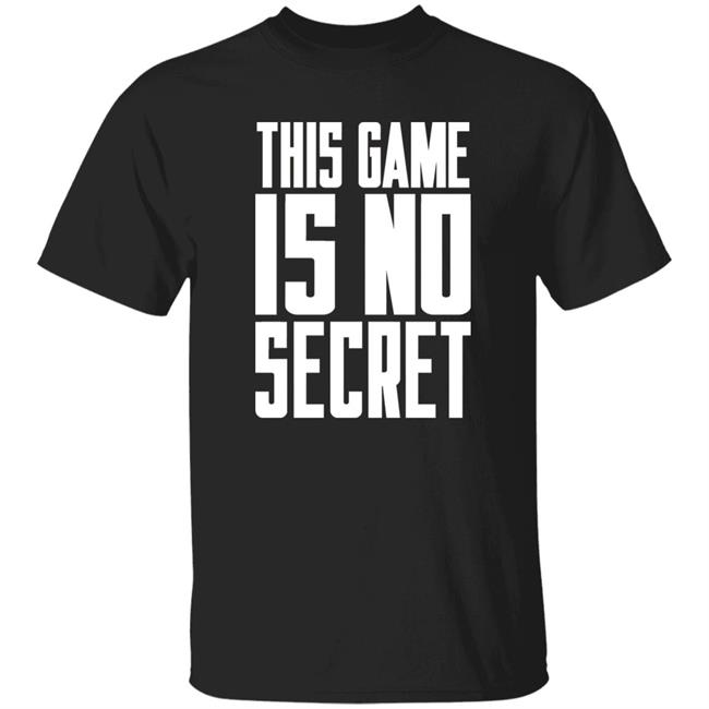 Oklahoma This Game Is No Secret Shirt Eracism