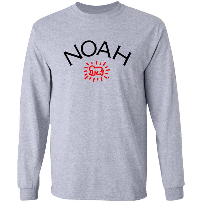 Noah X Keith Haring Hoodie Noahny Store Noah Merry Christmas City New York Hoodie