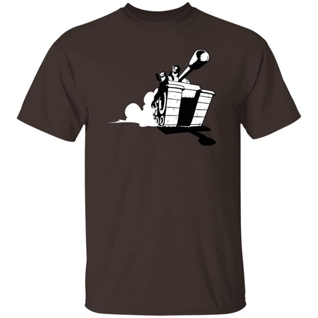 Shark Robot Merch Tankmen Chase Shirt