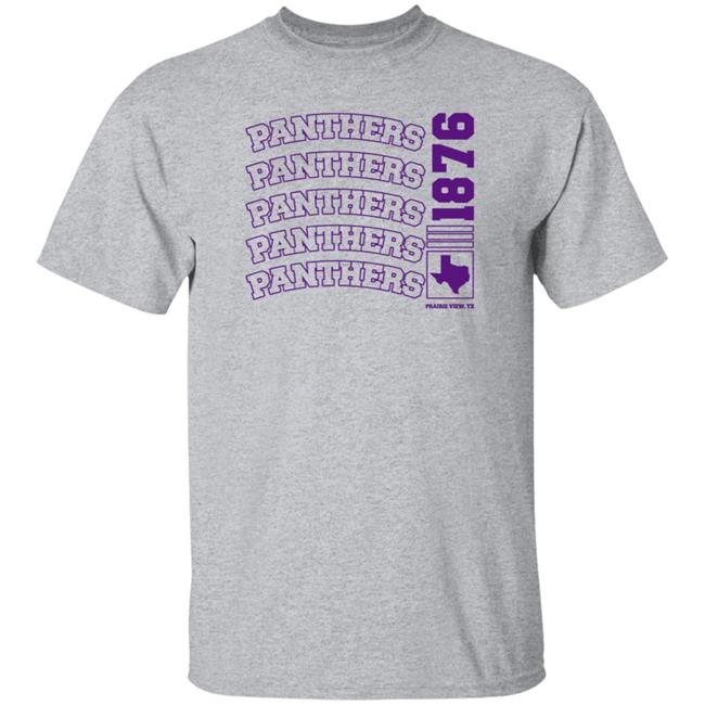 Georgieee X Clusives Store Panthers Repeat 1876 Shirt Prairie View Tx