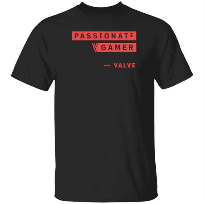 Tyler McV Passionate Gamer Valve Shirt Crowdmade Merch Limited Edition Passionate Shirt