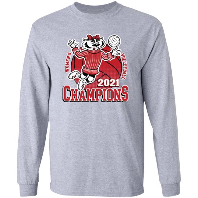 Women's Volleyball Champions 2021 Shirt Store BarstoolsportsWisco Vb Champions Shirt