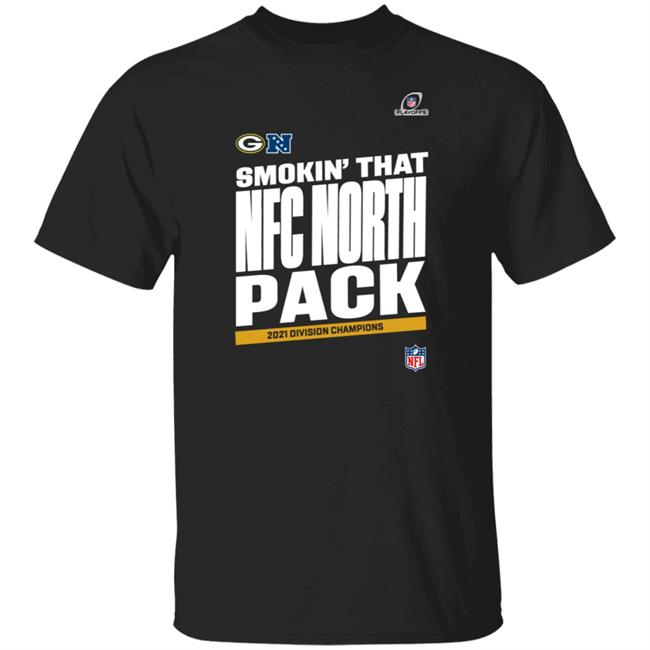 Smokin That Nfc North Pack 2021 Division Champions Shirt Nate