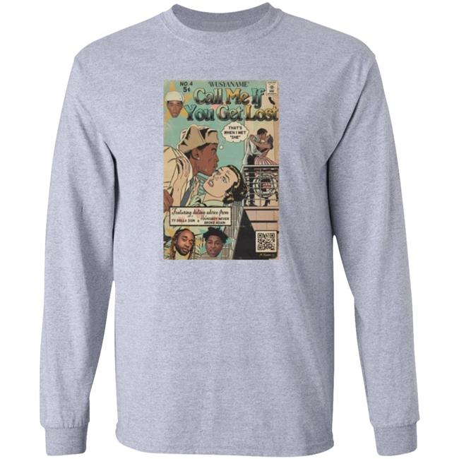Wusyaname Call Me If You Get Lost 3 Shirt Michaelkreiserart Store