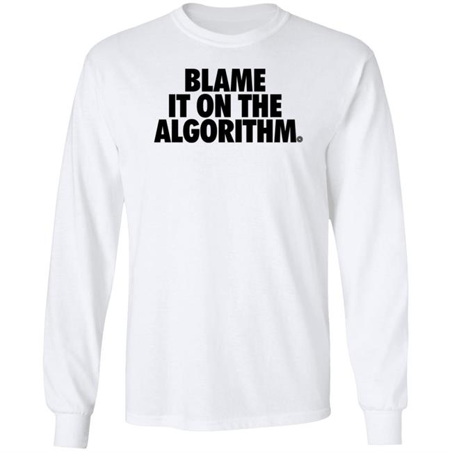 David Resto Blame It On The Algorithm Tee Shirt Hella Hype Co Store David Resto Blame It On The Algorithm Tee Shirt Hella Hype Co Store