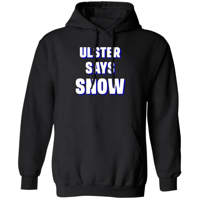 Ulster Says Snow Long Sleeves T-Shirt Ulster Says Snow Long Sleeves T-Shirt