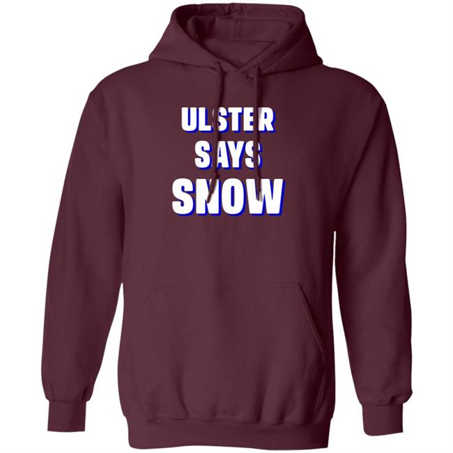 Ulster Says Snow Long Sleeves T-Shirt Ulster Says Snow Long Sleeves T-Shirt