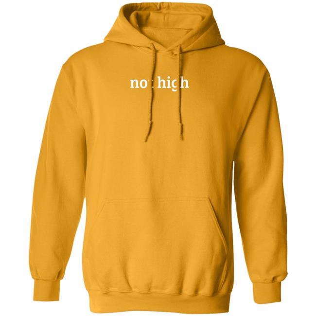 Keefler Not High Hoodie Bonfire Not High Hoodie