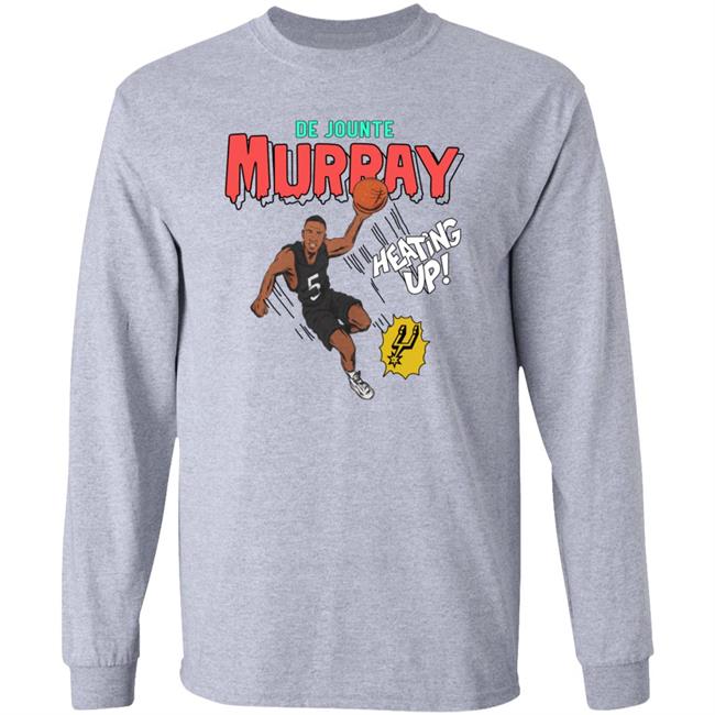 Dejounte Murray Heating Up Shirt Hoodie Sweatshirt