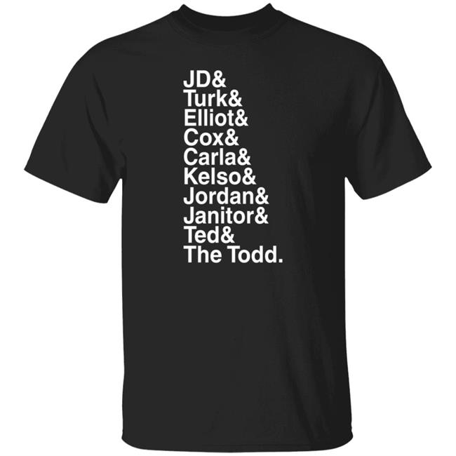 Jd And Turk And Elliot And Cox Shirt Cottonbureau Merch