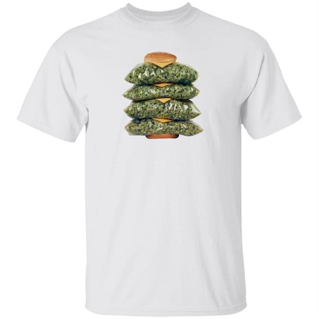 Christmasberger Weed Burger Shirt Vice Merch