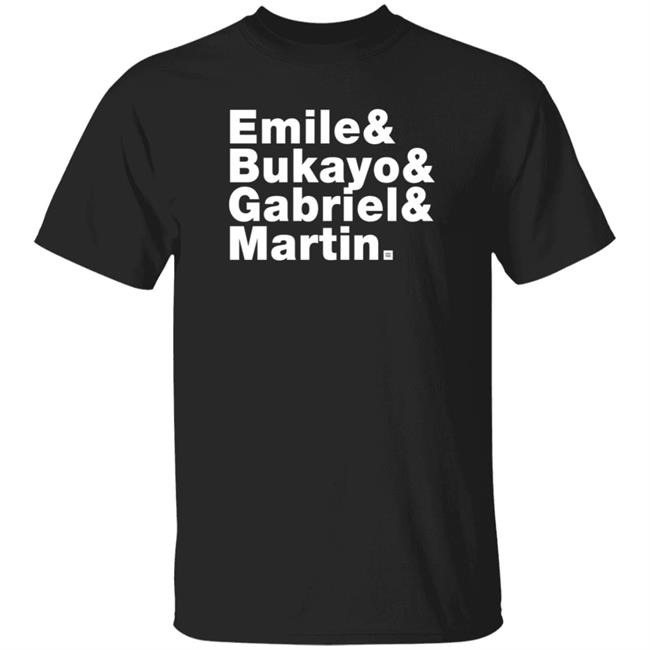 Emile Bukayo Gabriel Martin Shirt Jonathan David