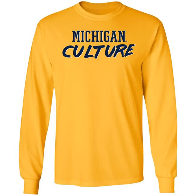 Michigan Culture Long Sleeves T-Shirt