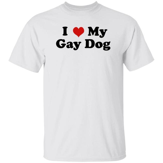 I Love My Gay Dog Shirt Tiktok Gummy Bear_Rat