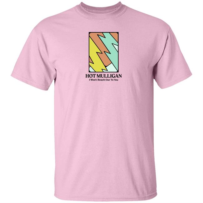 Hot Mulligan Lightning Shirt Hot Mulligan Merch I Won't Reach Out To You Lightning Shirt